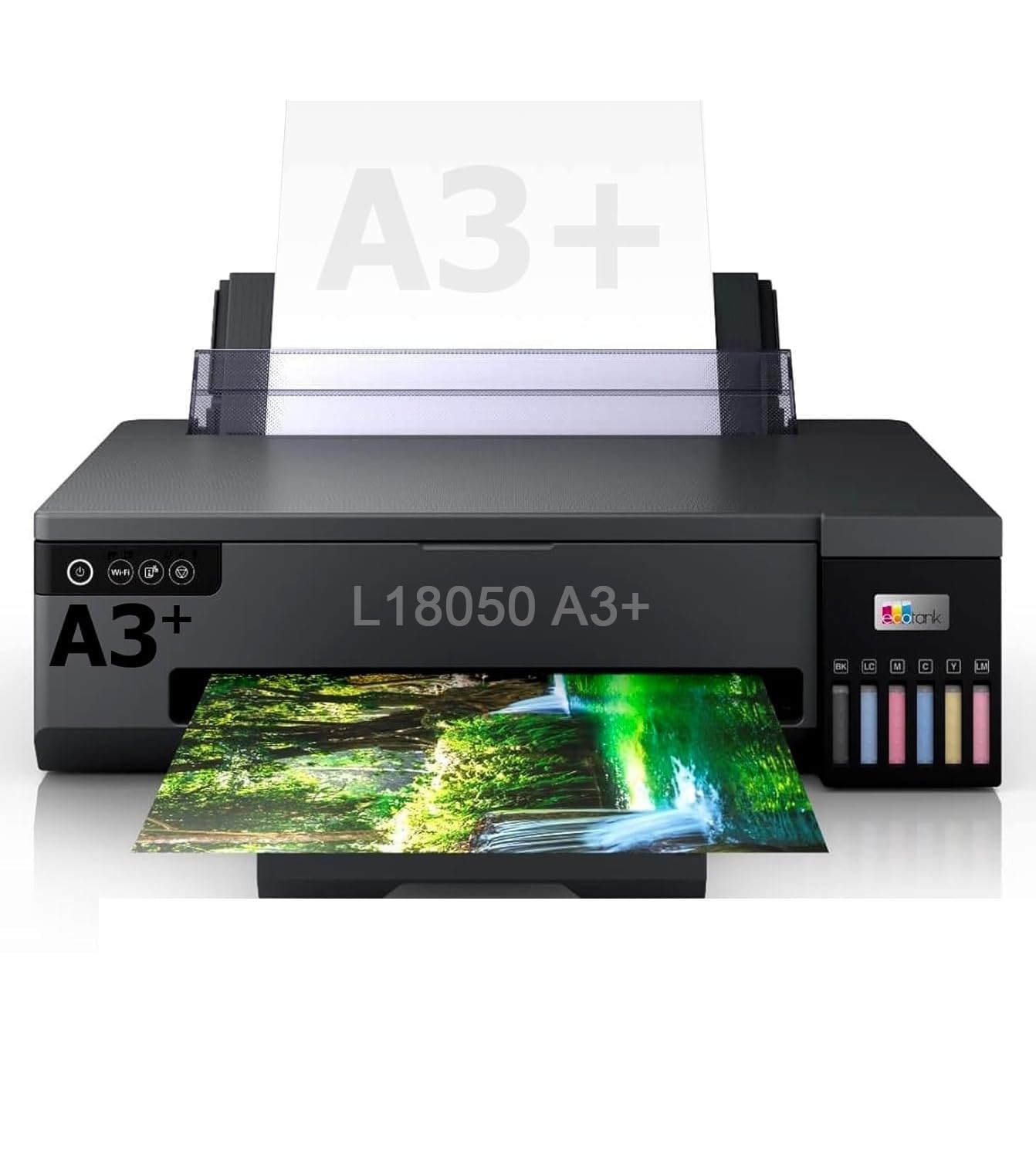 A3+ Borderless L18050 | WiFi Direct | 6 Color Printer | 3D Printer | (with Original Ink) | 2023 Model | with USB Cable-image-9