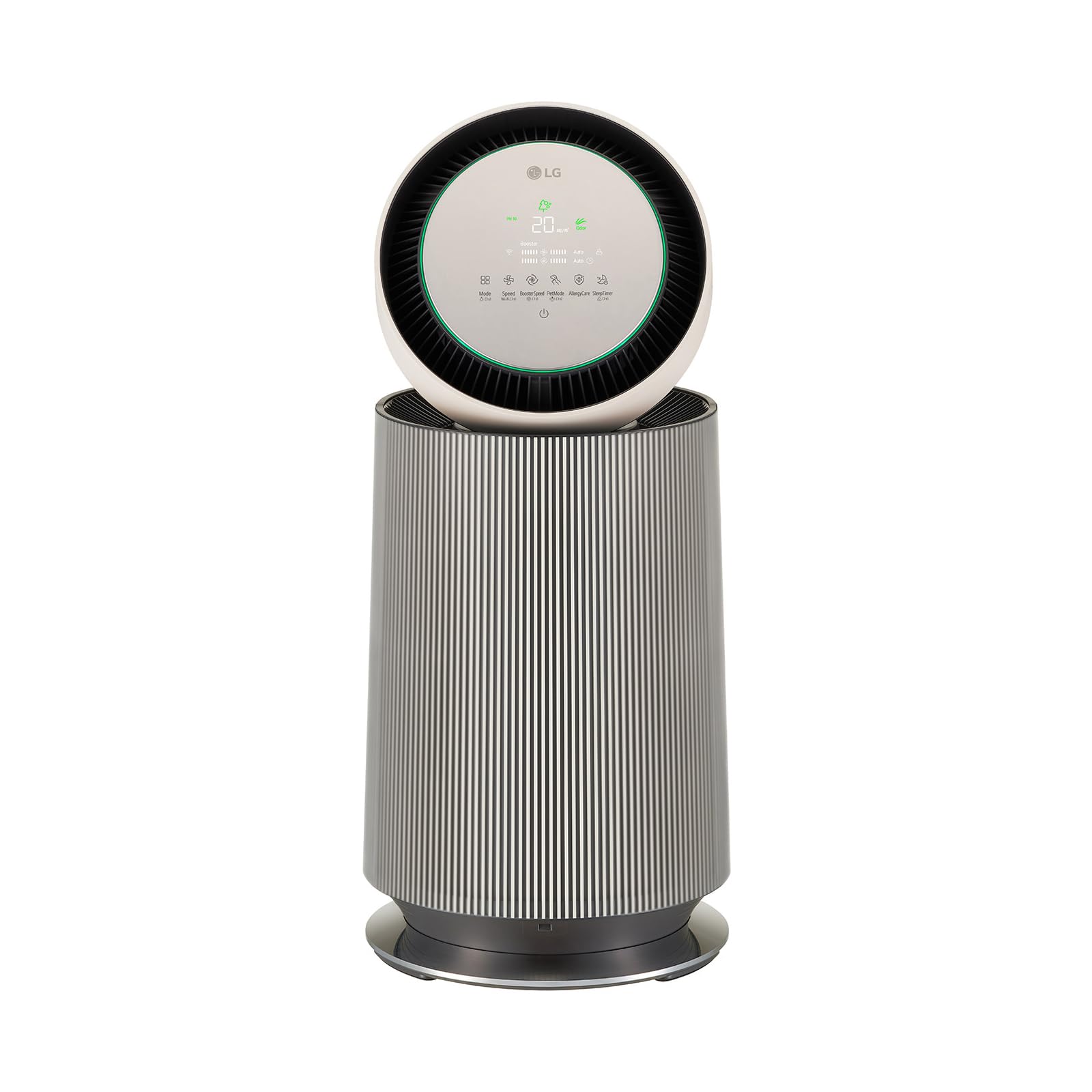 Amazon.co.jp: LG 空気清浄機 サーキュレーター付き 37畳 ペットの毛