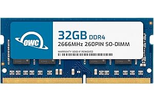 32GB PC21300 DDR4 SO-DIMM Ram Compatible with Mac Mini & More (OWC2666DDR4S32G)