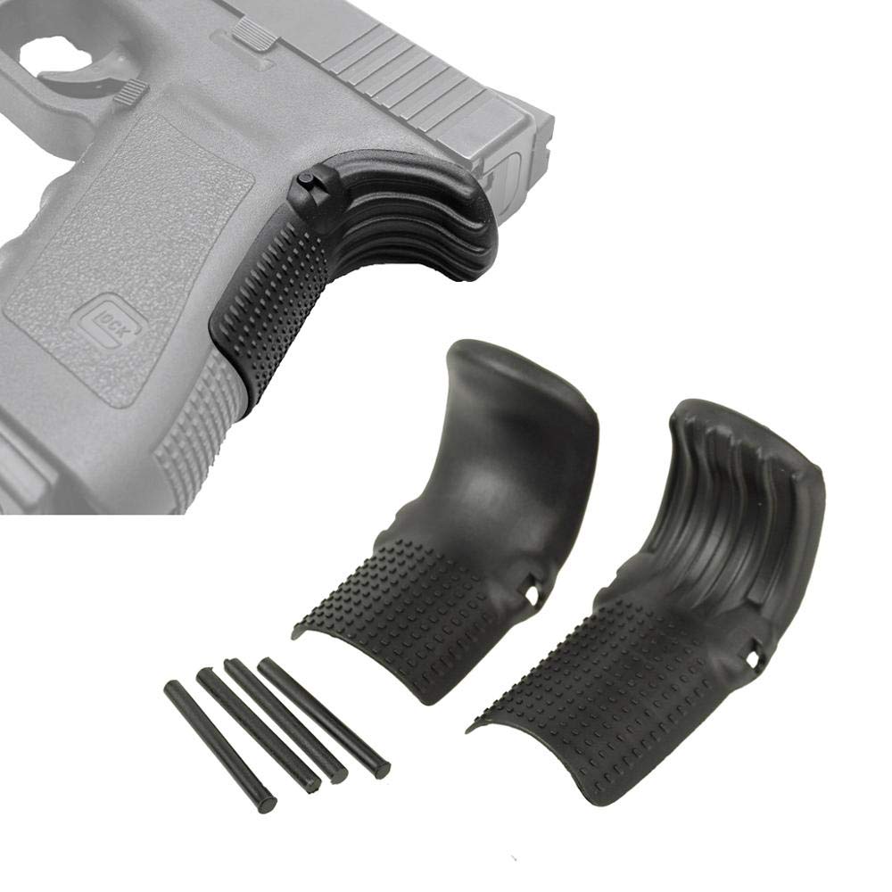 Hygoo BeaverTail Grip Force Strength Adapter Compatible with Glock Gen 1 2 3-17, 19, 22, 23, 24, 31, 32, 34, 35, 37, 38 (Twins Pack)
