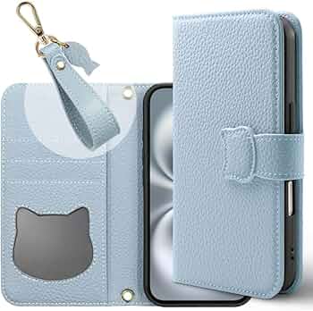 Amazon.co.jp: ZENIX DESIGN TECH iPhone16 用 手帳型 ベルト付き