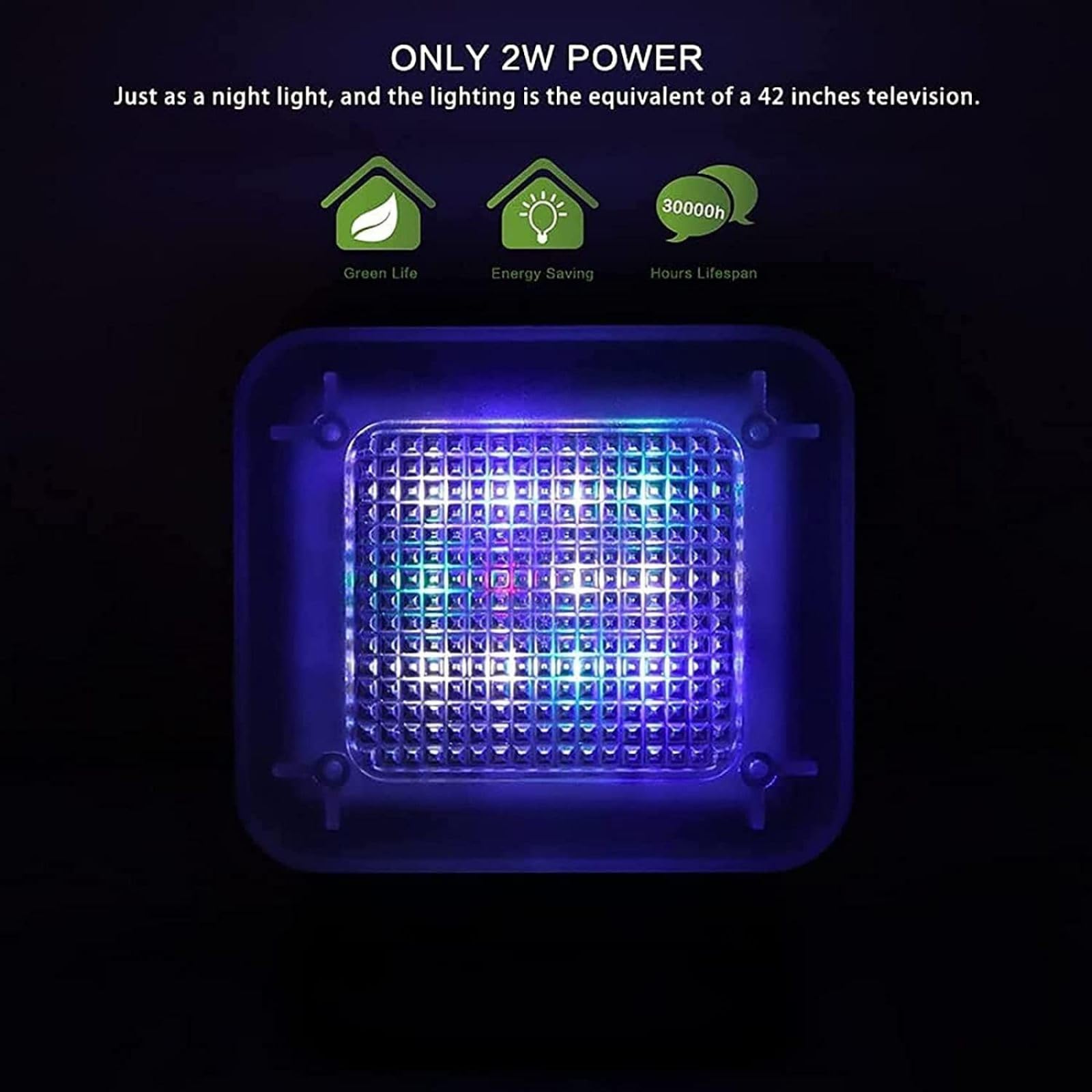 Simulateur TV LED, Simulateur De Télévision Anti-effraction avec Câble USB, Mise en Marche Automatique, Facile À Utiliser, Idéal pour Les Maisons De Vacances.