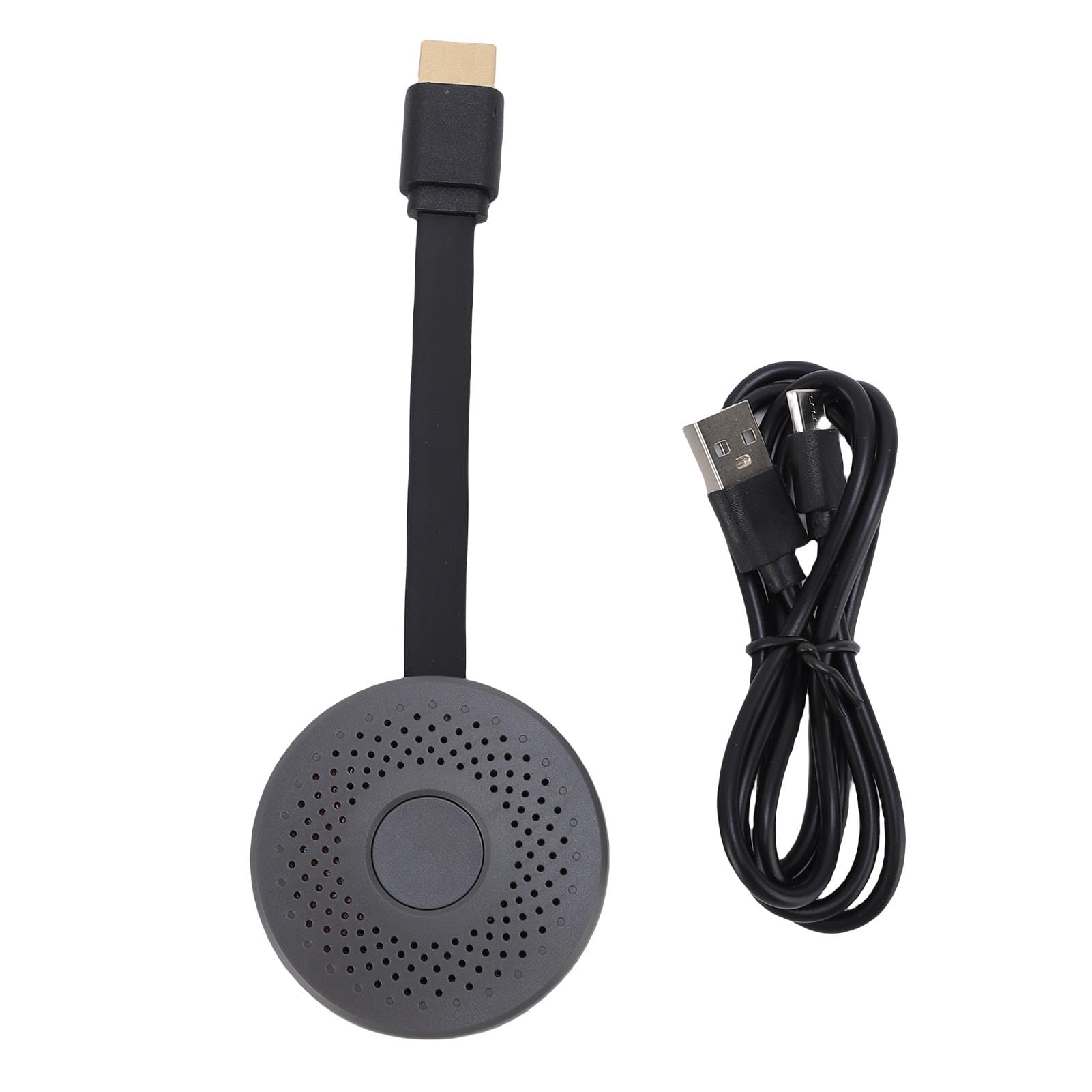 Adaptateur D'affichage sans Fil 1080p Dongle Miracast avec 2,4 G / 5g WiFi | Écran HDMI à Alimentation HDMI à Alimentation USB-C pour Tablettes de Smartphones Android/PC/iOS