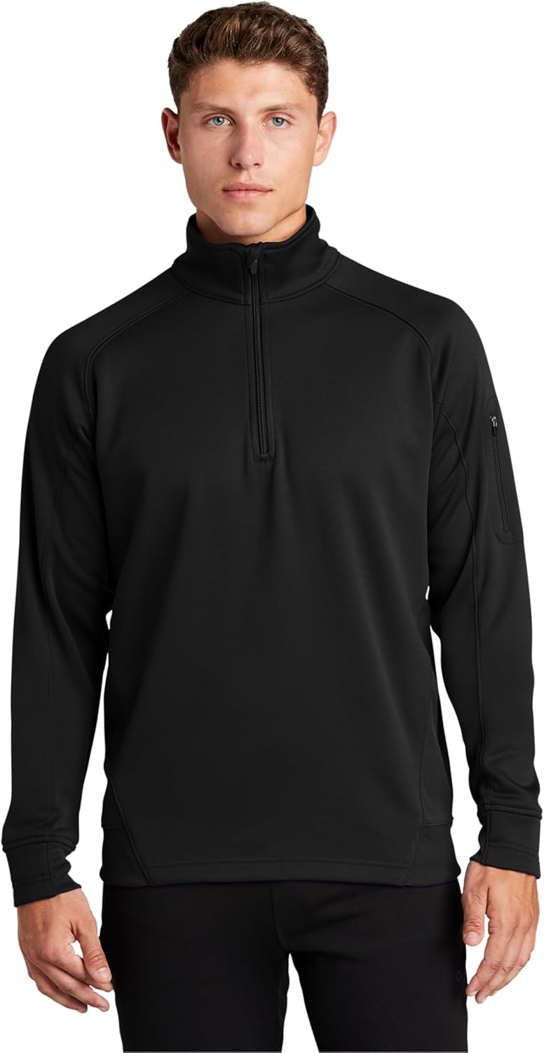 SPORT-TEK Unisex Tech Fleece Quarter Zip Pullover