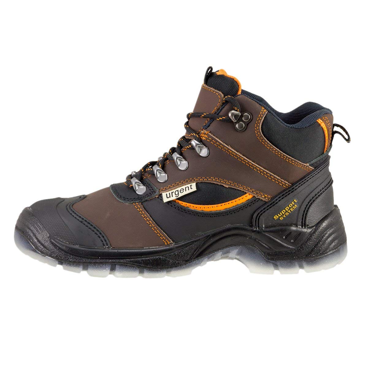 URGENT Buty robocze buty ochronne model 120 S1 EN ISO 20345 nowe + oryginalne opakowanie, brązowy, 43 EU