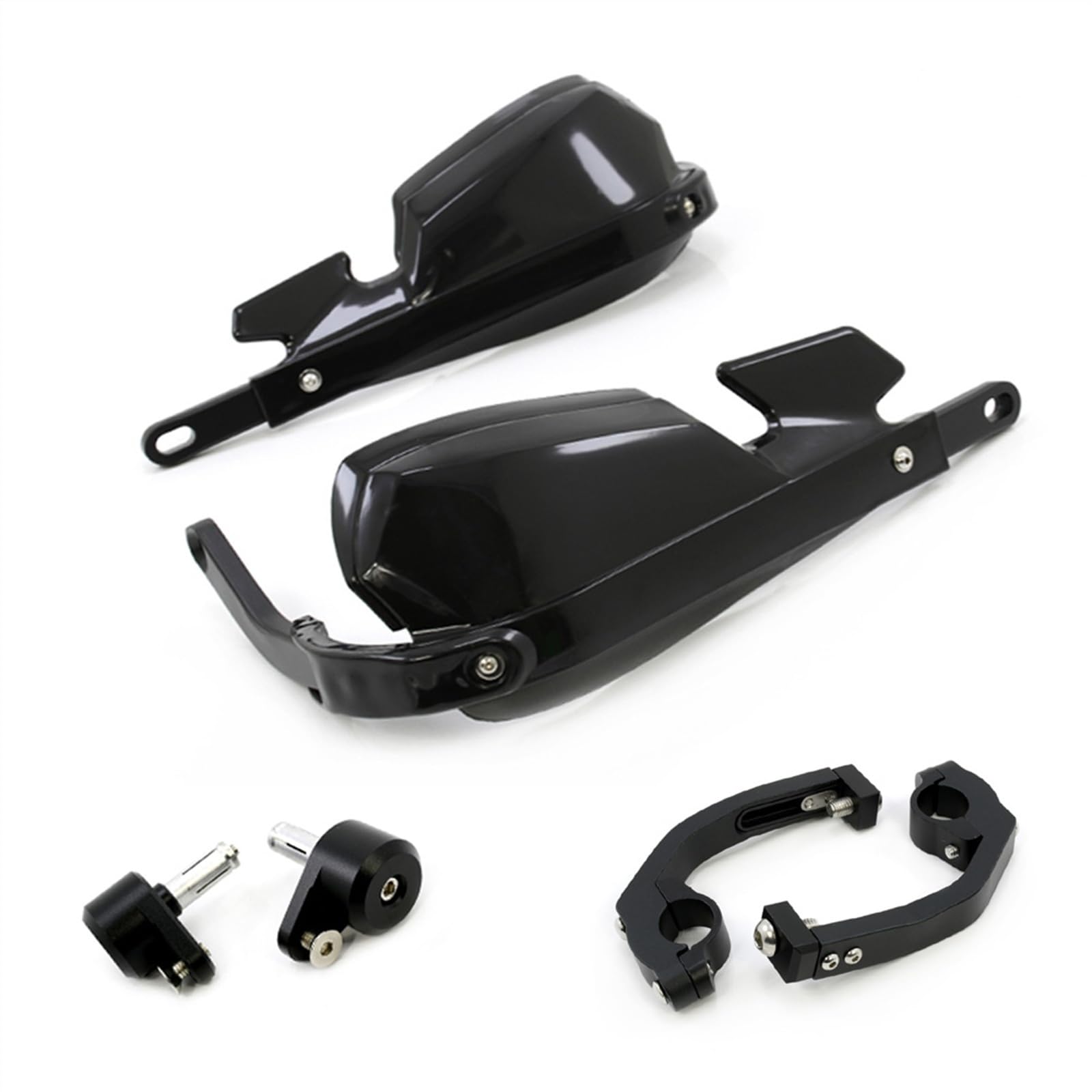 Paramani per Moto, Protezione Antivento, Paramani per Motocross, per H&Onda Africa Twin CRF1000L DTC Accessori (Color : Nero)