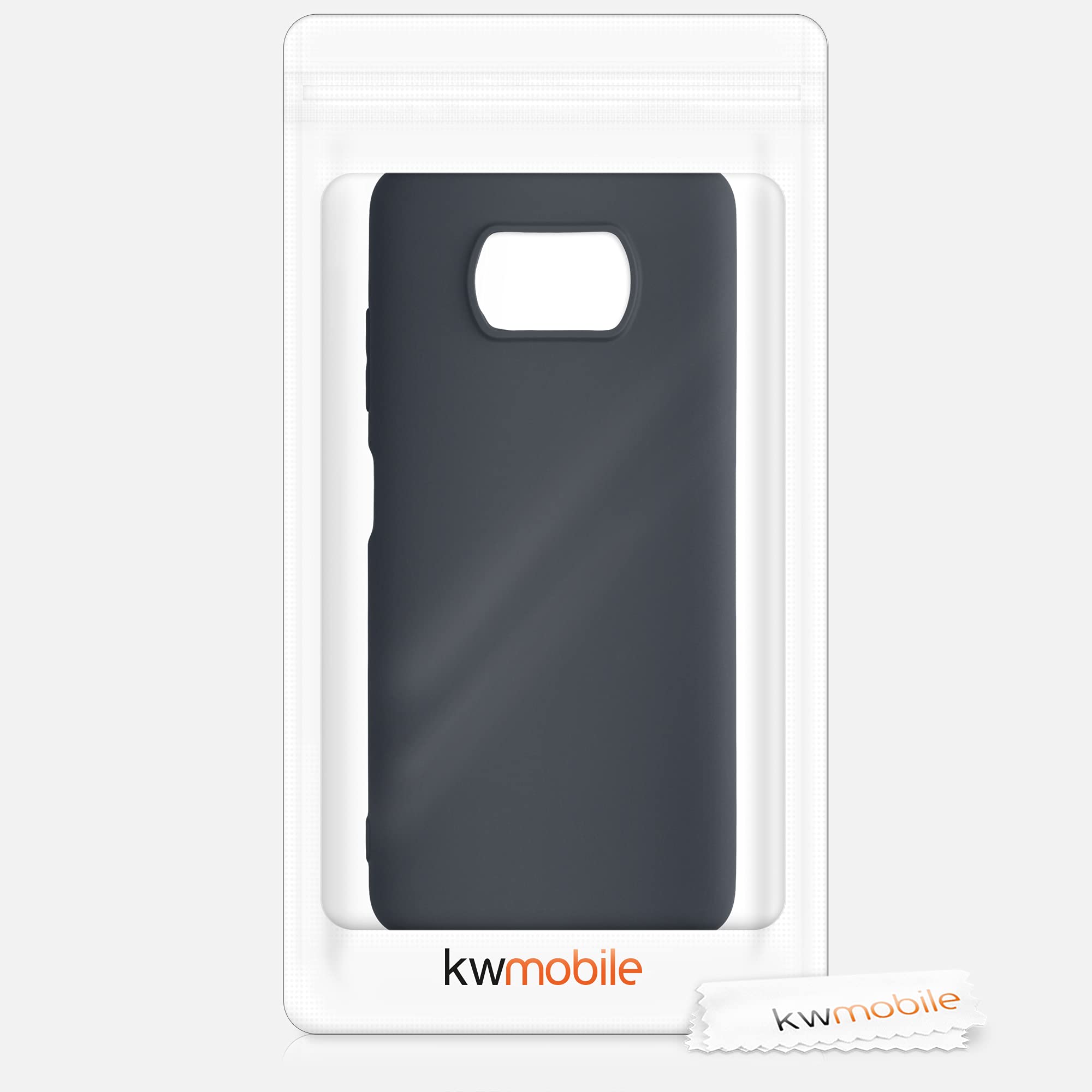 Kwmobile Housse Compatible Avec Xiaomi Poco X3 NFC/Poco X3 Pro Coque - Housse De Téléphone Protection Souple En Silicone - Myrtille