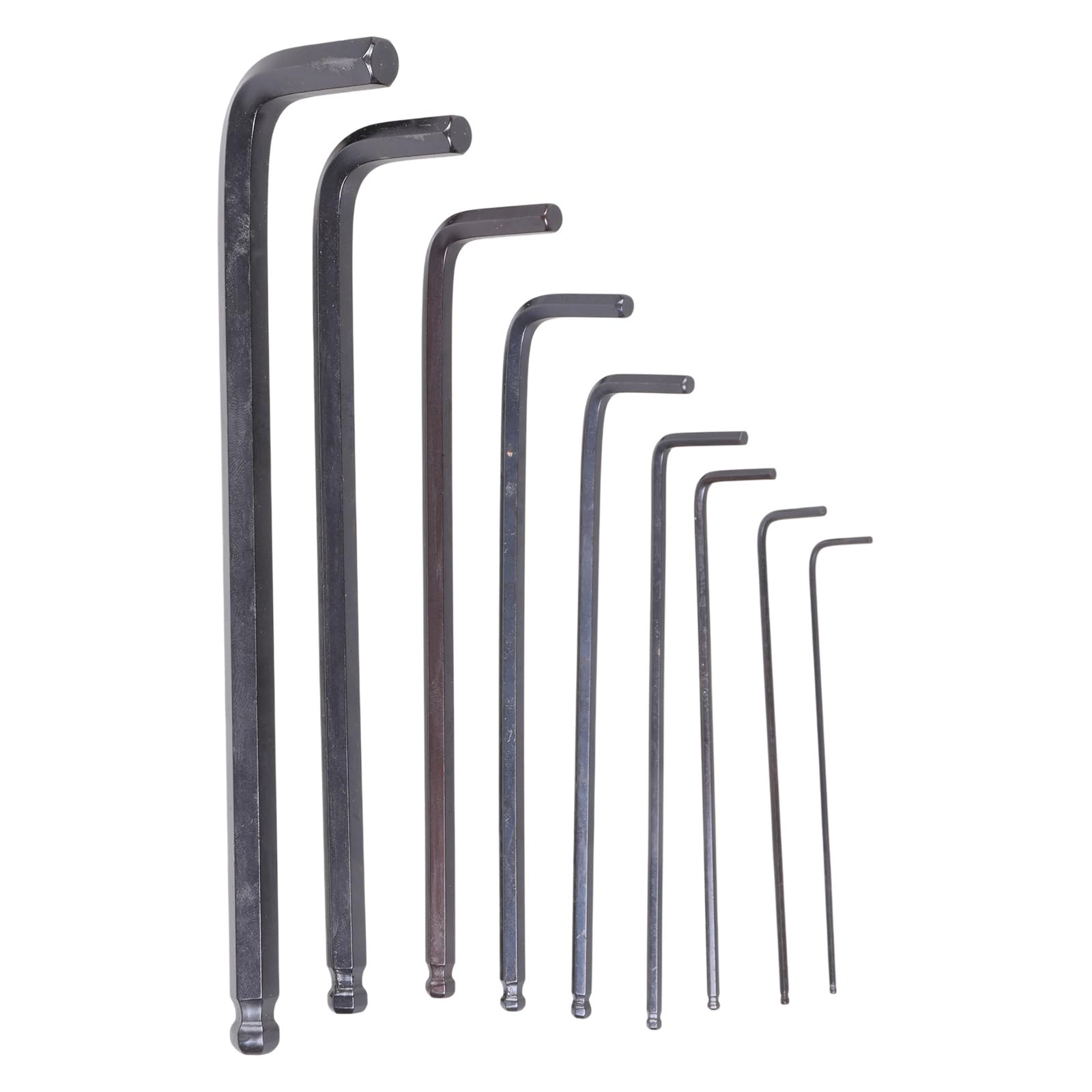 alloneslife Hexagonal Wrench High Strength Alloy Steel Antirust for Various Screw Size Assembly and Maintenance Home DIYer Use Hexagonal Set