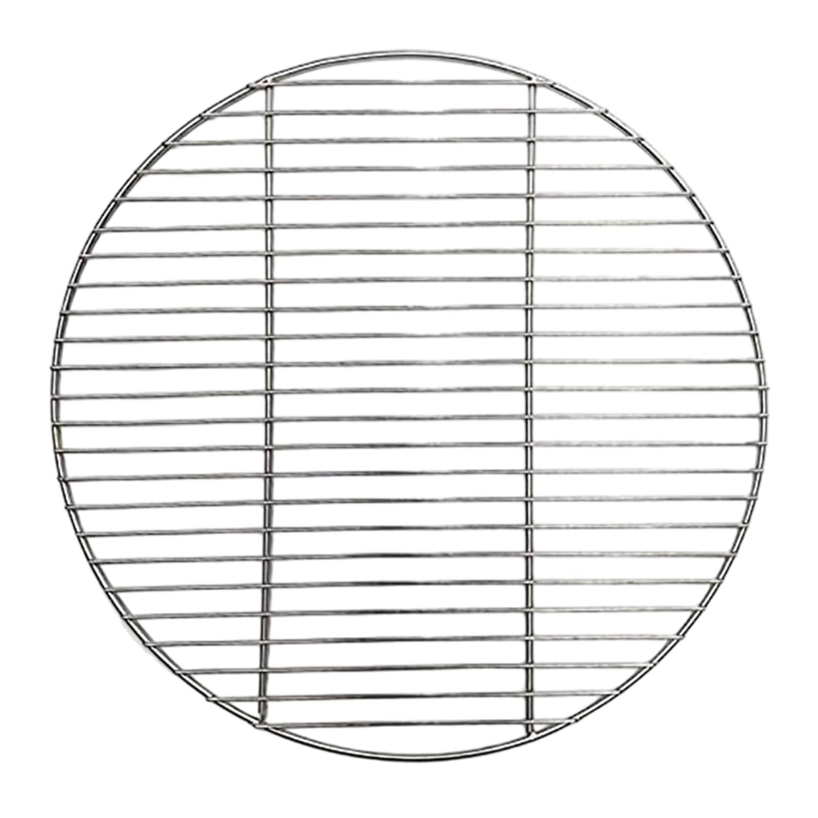 Melko BBQ Grillrost Grillgitter Aus Edelstahl, Rund Produktbild-Vorschau 2