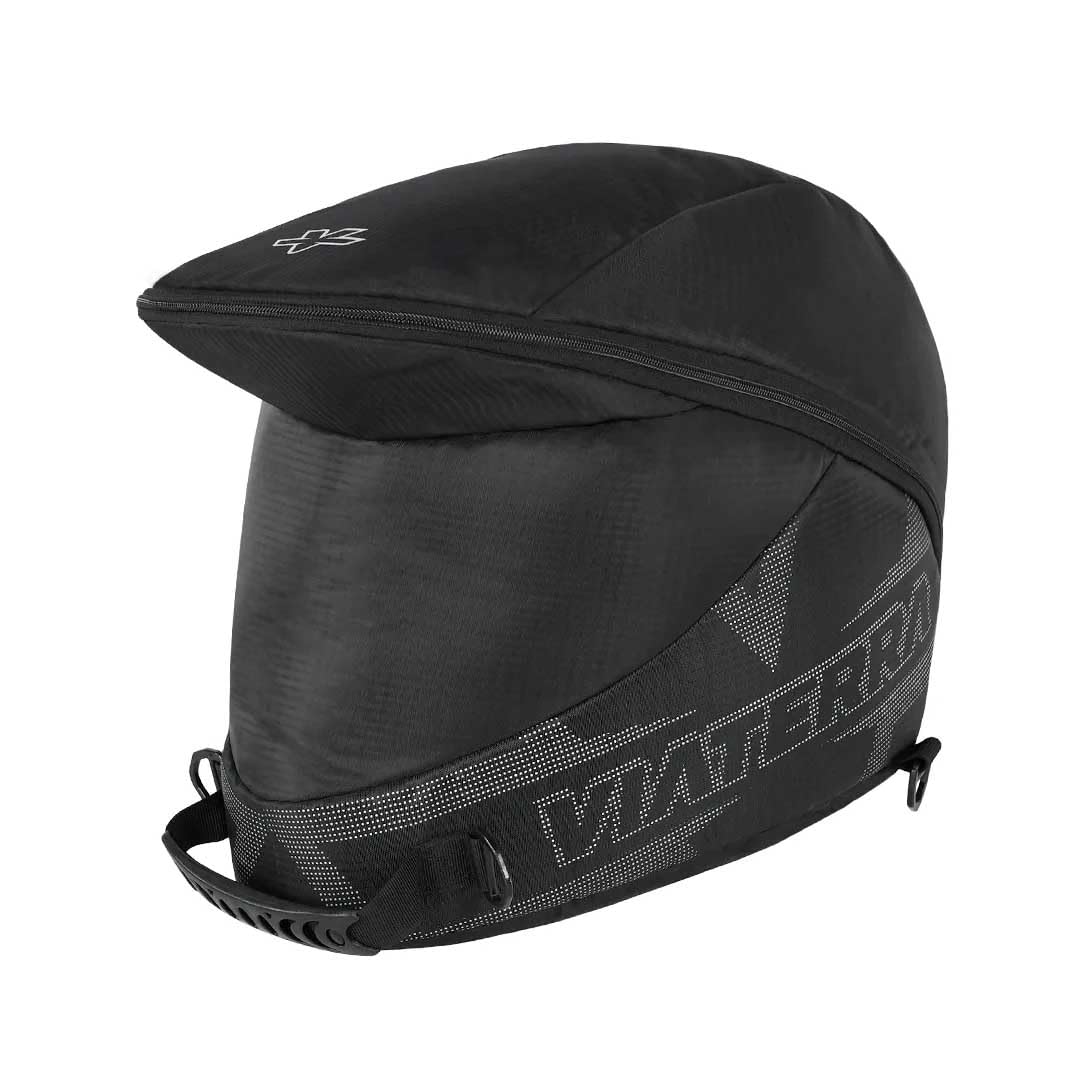 Amazon.com: ViaTerra ADV Motorcycle Helmet Bag (Black Grey