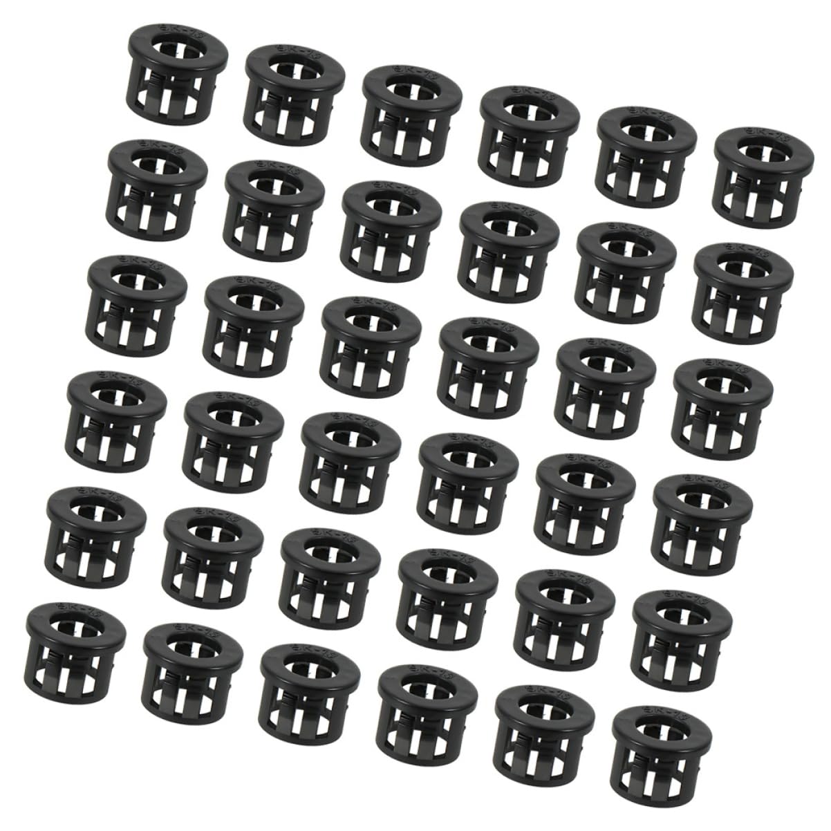 SOLUSTRE 600pezzi Passacavi Grommet Nylon Per Guarnizioni Per Cablaggio Facili Installare Proteggono e Mantengono