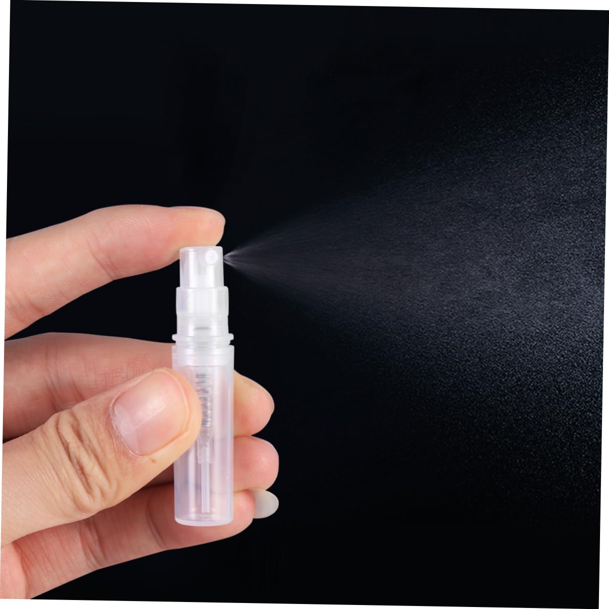 FRCOLOR 60stücke Nachfüllbare Parfümsprühflasche Tragbarer Mini-parfümflakon Sprühflasche aus Kunststoff Kosmetikbehälter für Reisen Geeignet für Ätherische Öle Duftstoffe und Verschiedene