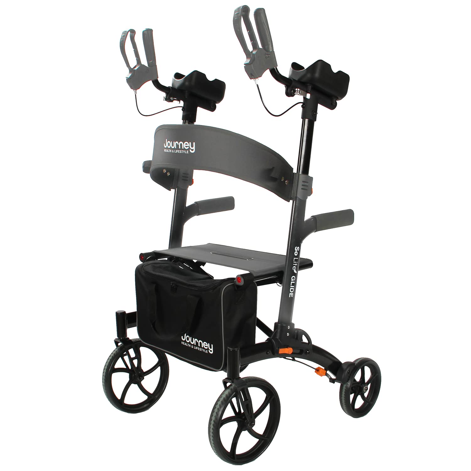 So Lite Glide Backsaver Rollator Walker Upright Walkers for Seniors