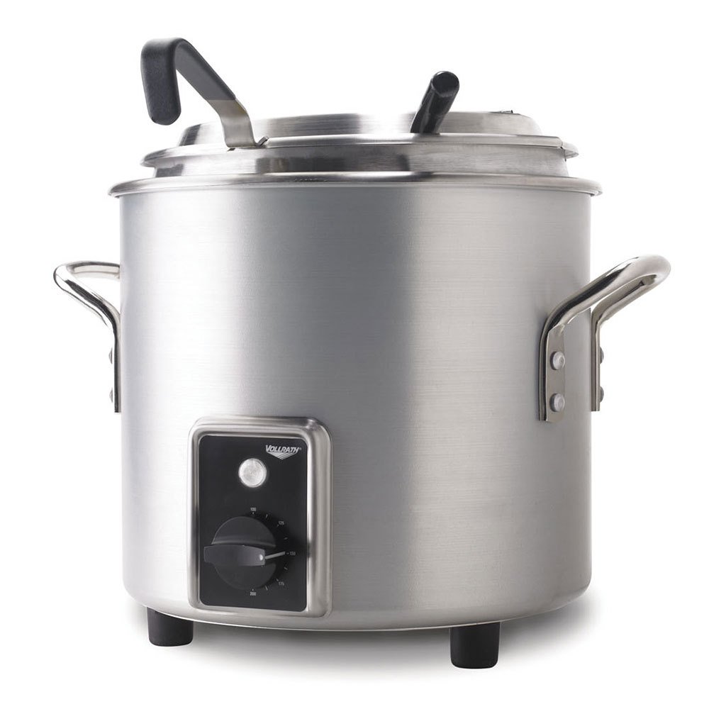 Vollrath 7217210 Retro Stock Pot Kettle Rethermalizer, 11 Quart, Natural, 120v