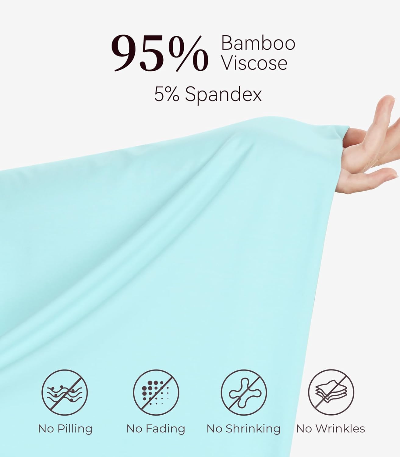 NACHILA Pajamas for Women-Viscose from Bamboo, Ribbed Racerback Tank Top Sexy Split Shorts Pajama Sets Cooling Sleep Cami Pjs - Image 5