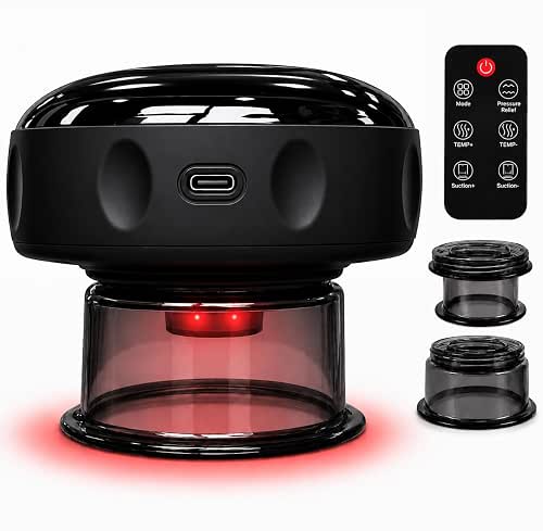 Becommend 5-in-1 Remote Cupping Kit for Massage Therapy with 20-Level