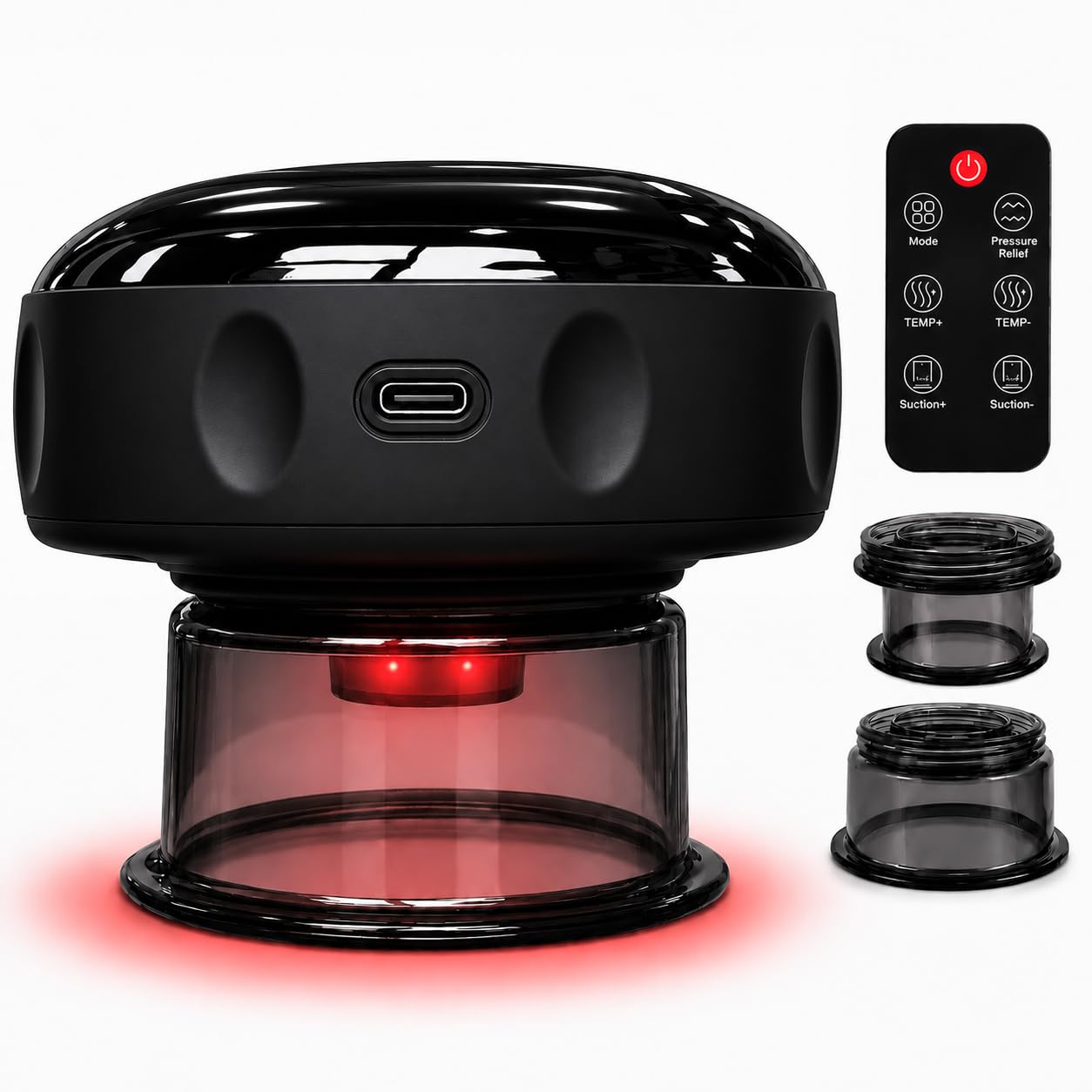 Becommend 5-in-1 Remote Cupping Kit