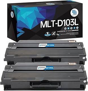 Gotoners 2PK MLT-D103L D103L Toner for Samsung SCX-4729FW SCX-4729 ML-2950 ML-2955DW ML-2955 ML-2950ND ML-2951D ML-2955ND ML-2955FW SCX-4726FN SCX-4727FD SCX-4728FD SCX-4728FW SCX-4729FD SCX-4729FWX