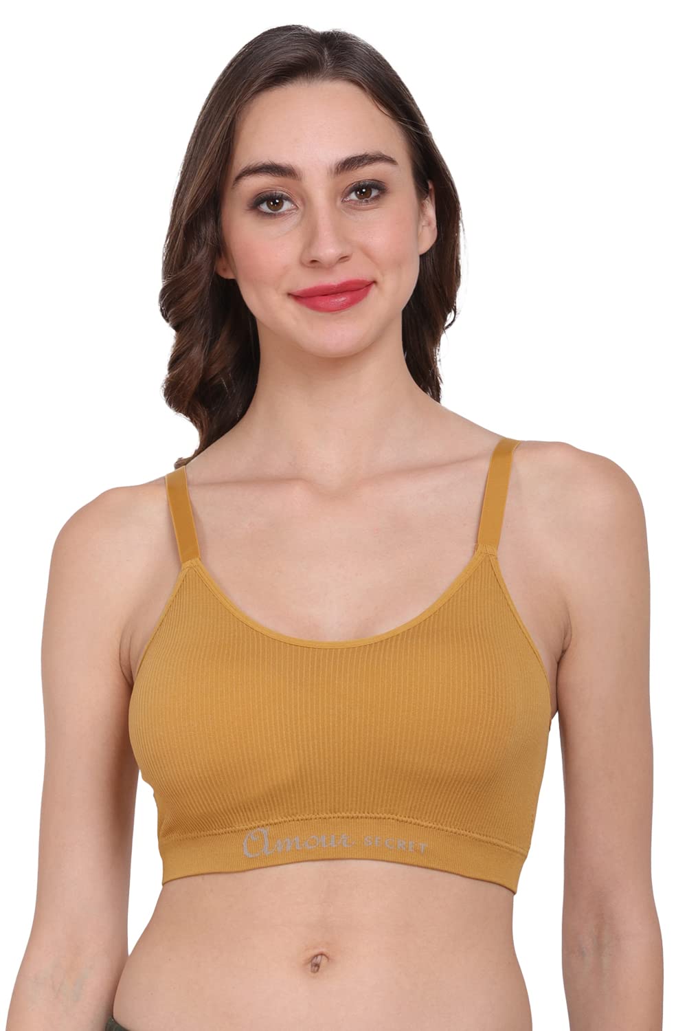 amour secret Women's Removable Lightly Padded Sports Bra S611N-picture-1
