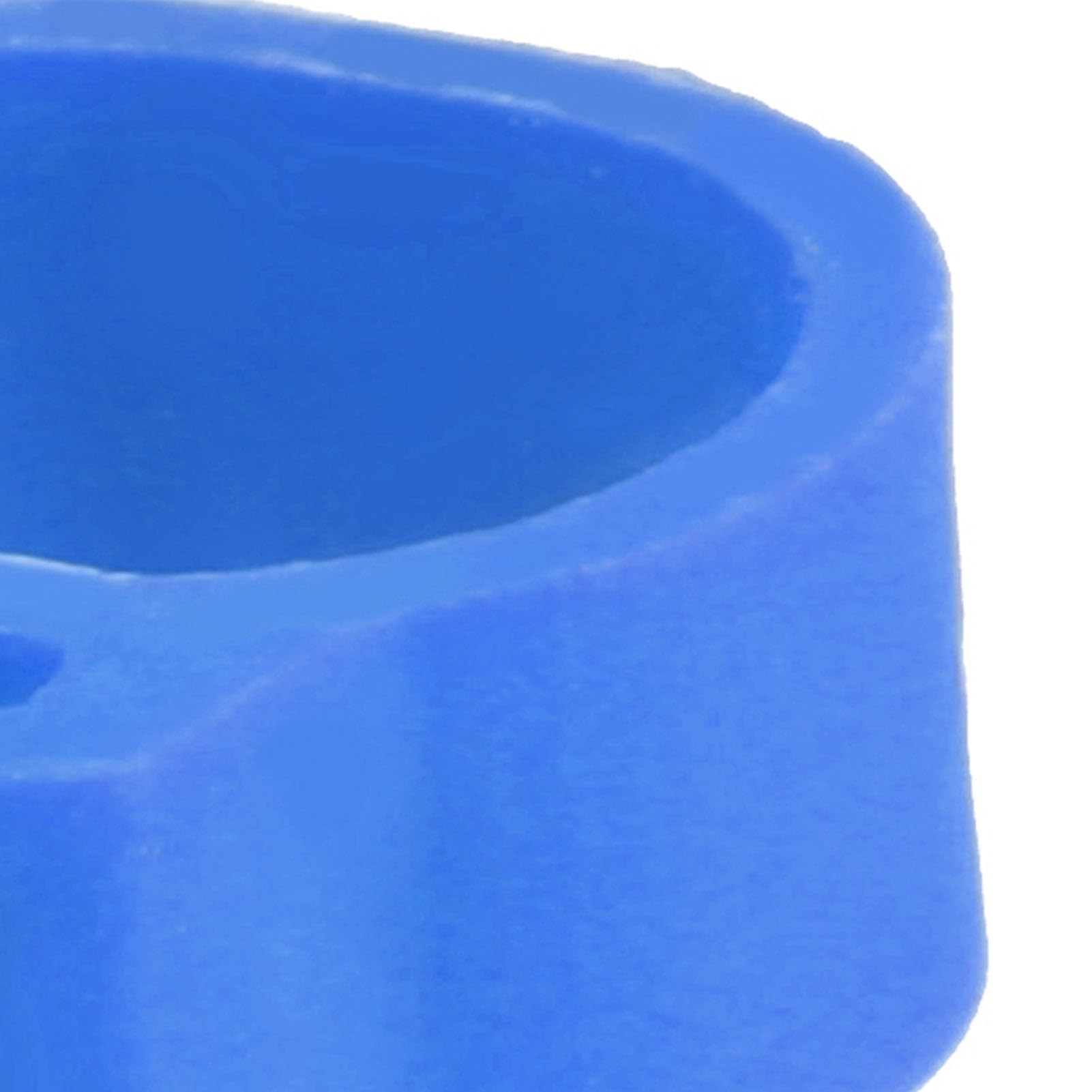Plástico Anillos de Bandas de Paloma 8mm 100PCS Numerados 001-100 Azul