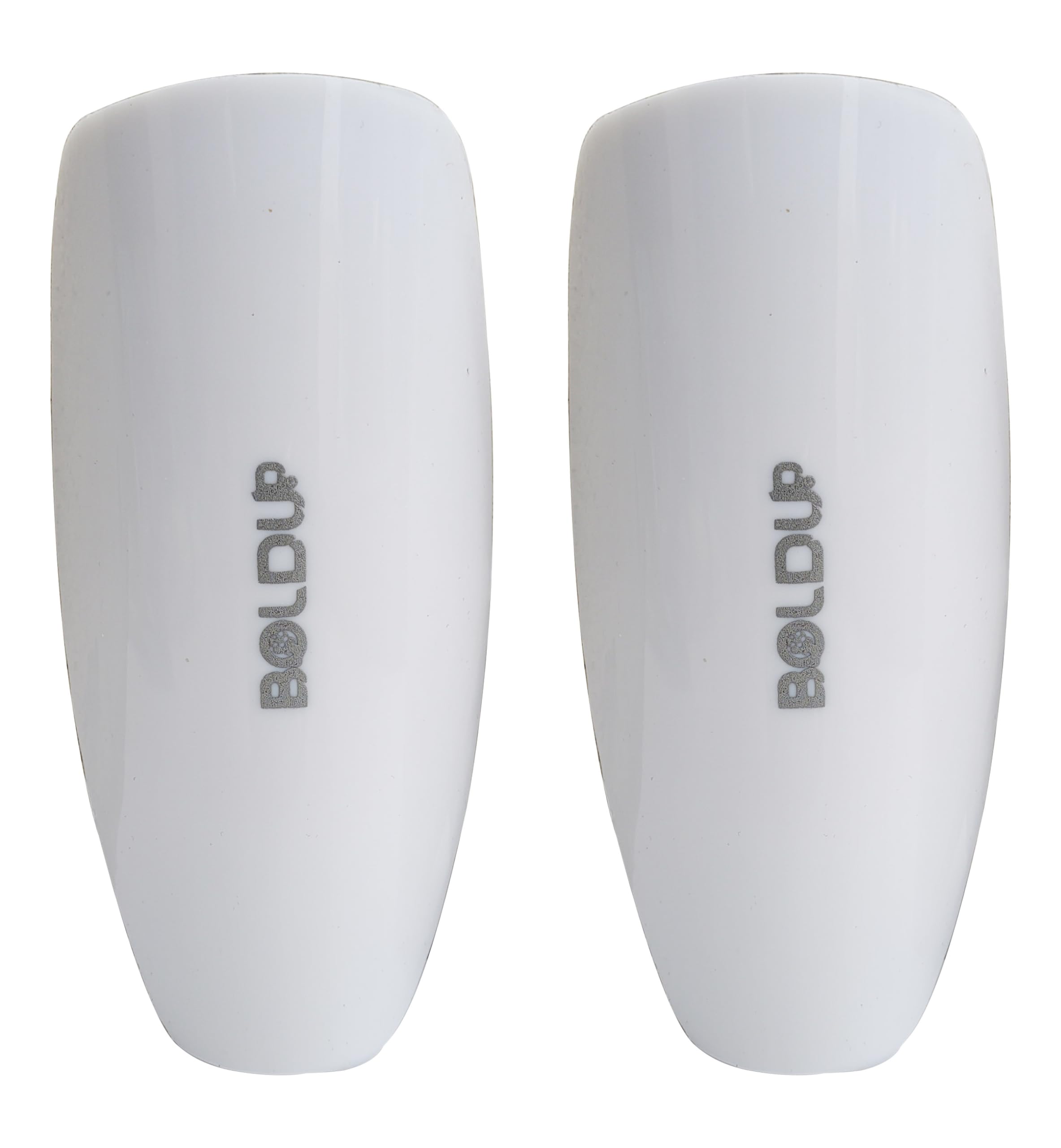 Football Shinguards for Boys & Kids – Lightweight, Adjustable Soccer Shin Guards with Breathable Design – Durable & Comfortable Protection for Training | (1 Pair) (White Left & Right)-image-30