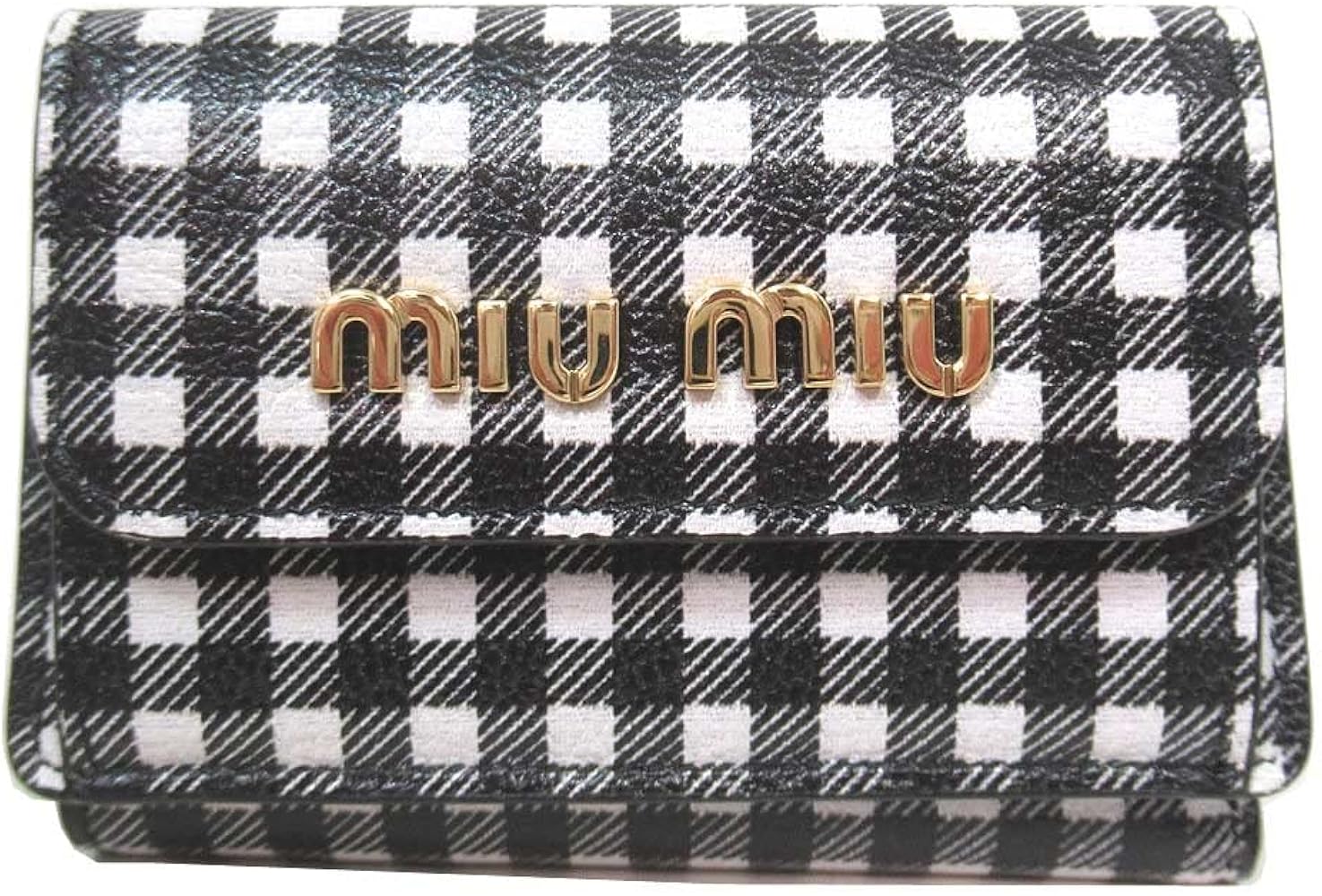 Amazon | MIUMIU(ミュウミュウ) ミニ財布 三つ折り レディース