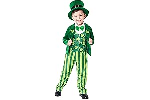 Adorable Alaiyakiy Kids Leprechaun Costume for St. Patrick's Day Shenanigans