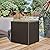 Suncast 60 Gallon Resin Outdoor Patio Storage Box, Java