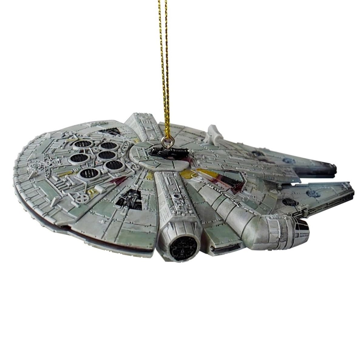 Star Wars Millennium Falcon Christmas Bauble for Star Wars Fans, Hanger, Christmas Tree Decoration, Christmas Decoration
