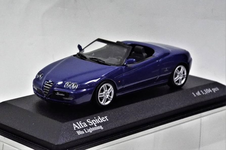 Amazon | 【PMA】1/43 アルファロメオ スパイダー (916) 2003年