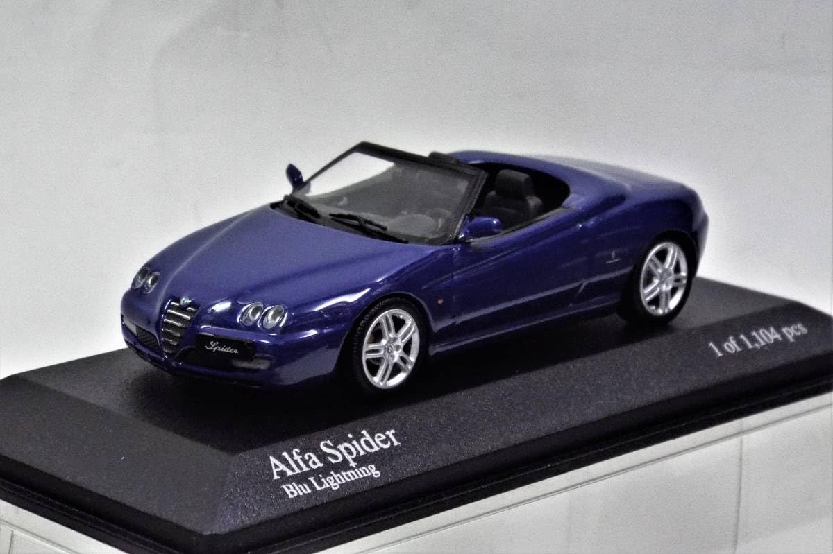 アルファロメオ　スパイダー　1/43 Amazon | 【PMA】1/43 アルファロメオ スパイダー (916) 2003年
