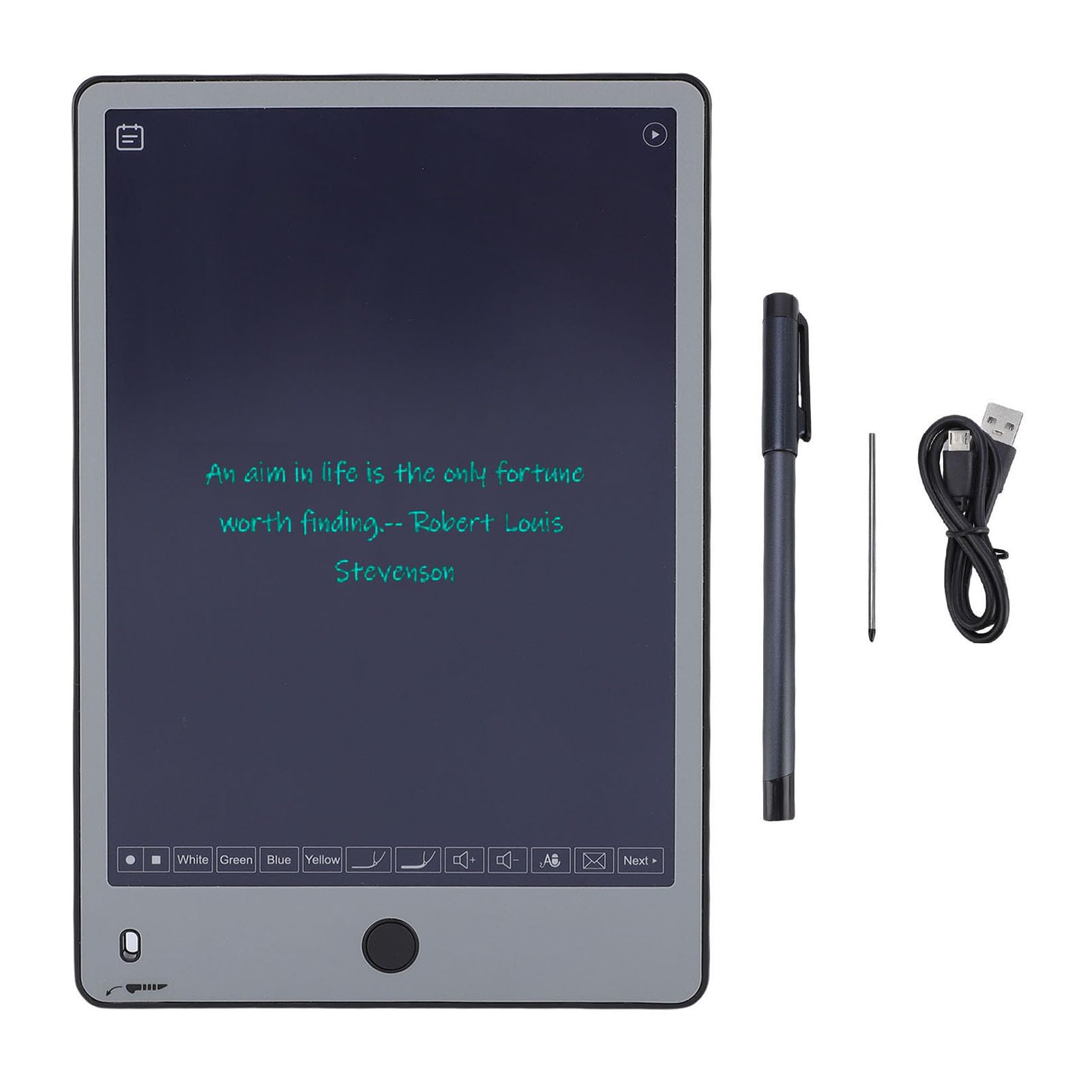 Ensemble D'écriture de Stylo Intelligent, Stylo Numérique Ensemble D'écriture de Intelligent, alimenté BT5.0 AI pour la Prise de Notes Projets de Plan Croquis