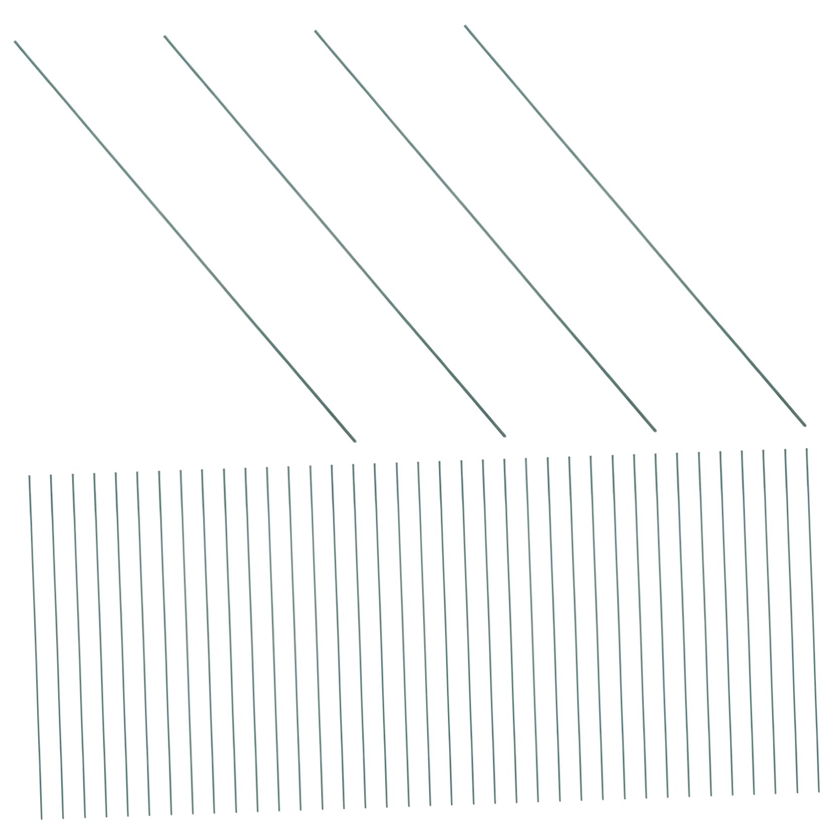 LALAFINA Flower Stem Wire for Crafts DIY Material Pack Twistable Floral Stems for Home Decor