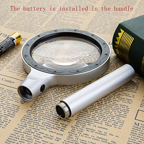 Loupe de lecture élevée contre la fatigue visuelle des LED
