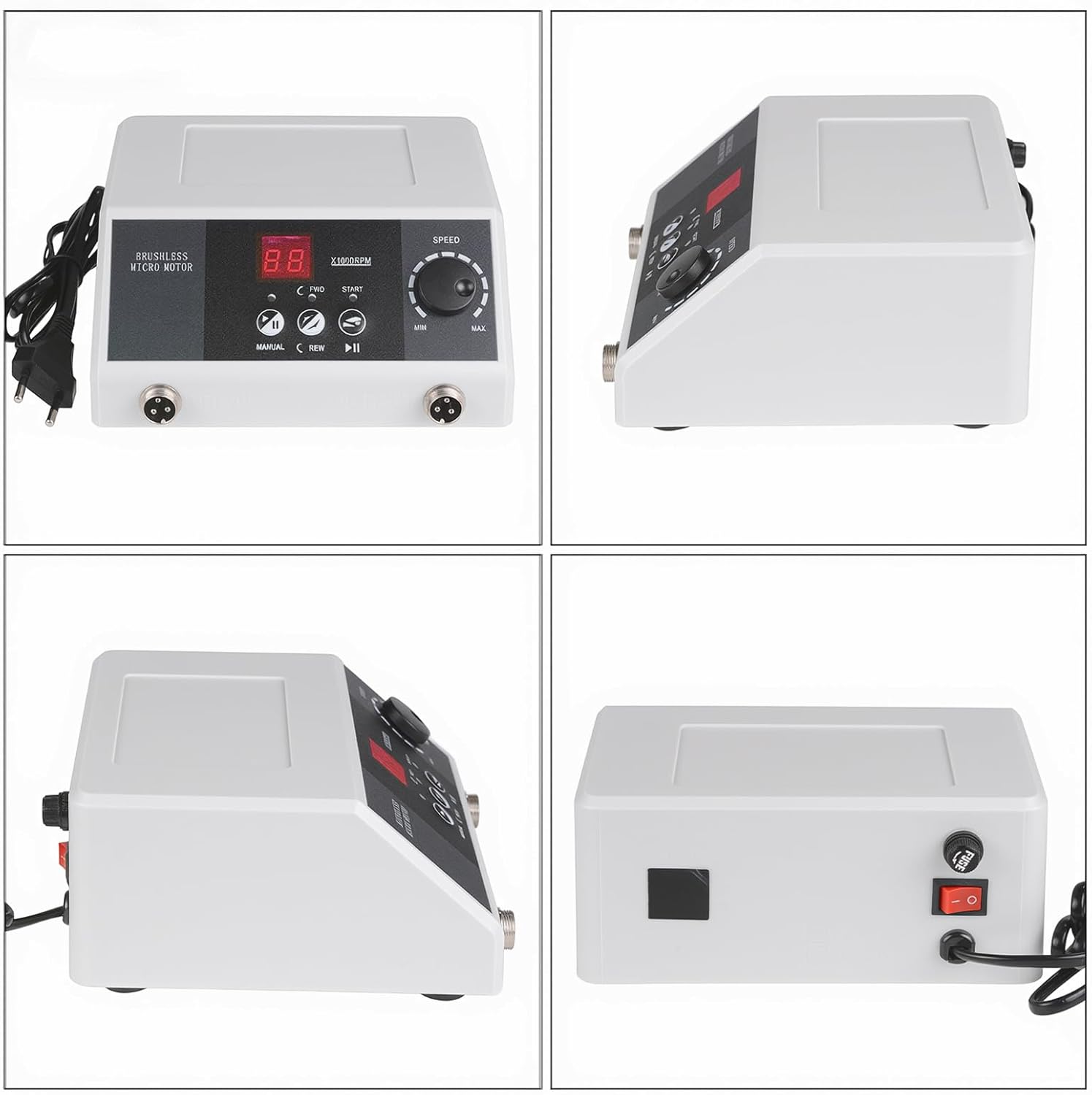 50000RPM Lab Non-Carbon Brushless Electric Grinder Carving Machine