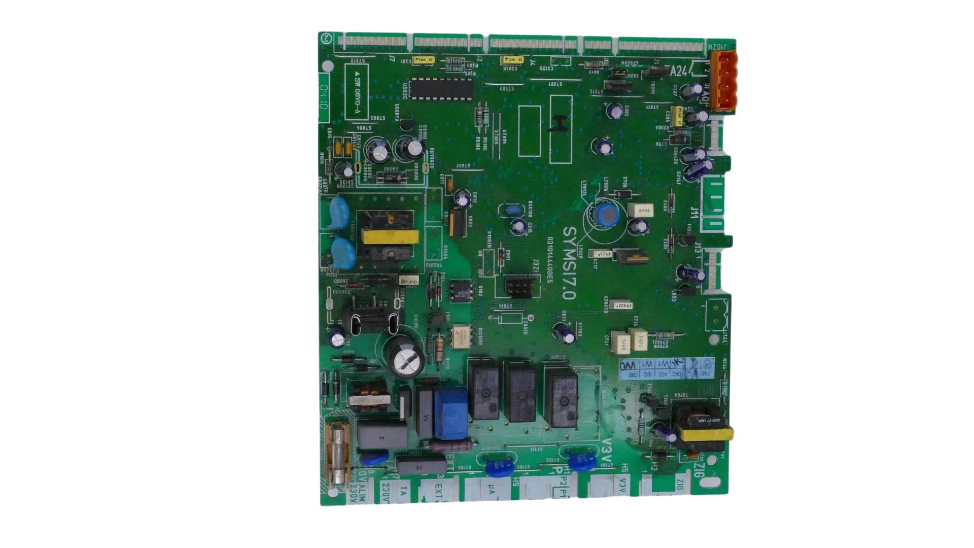 Placa Electrónica Saunier Duval ISOFAST F30 E-A Pieza de Repuesto Reacondicionada. Garantía de 1 Año.