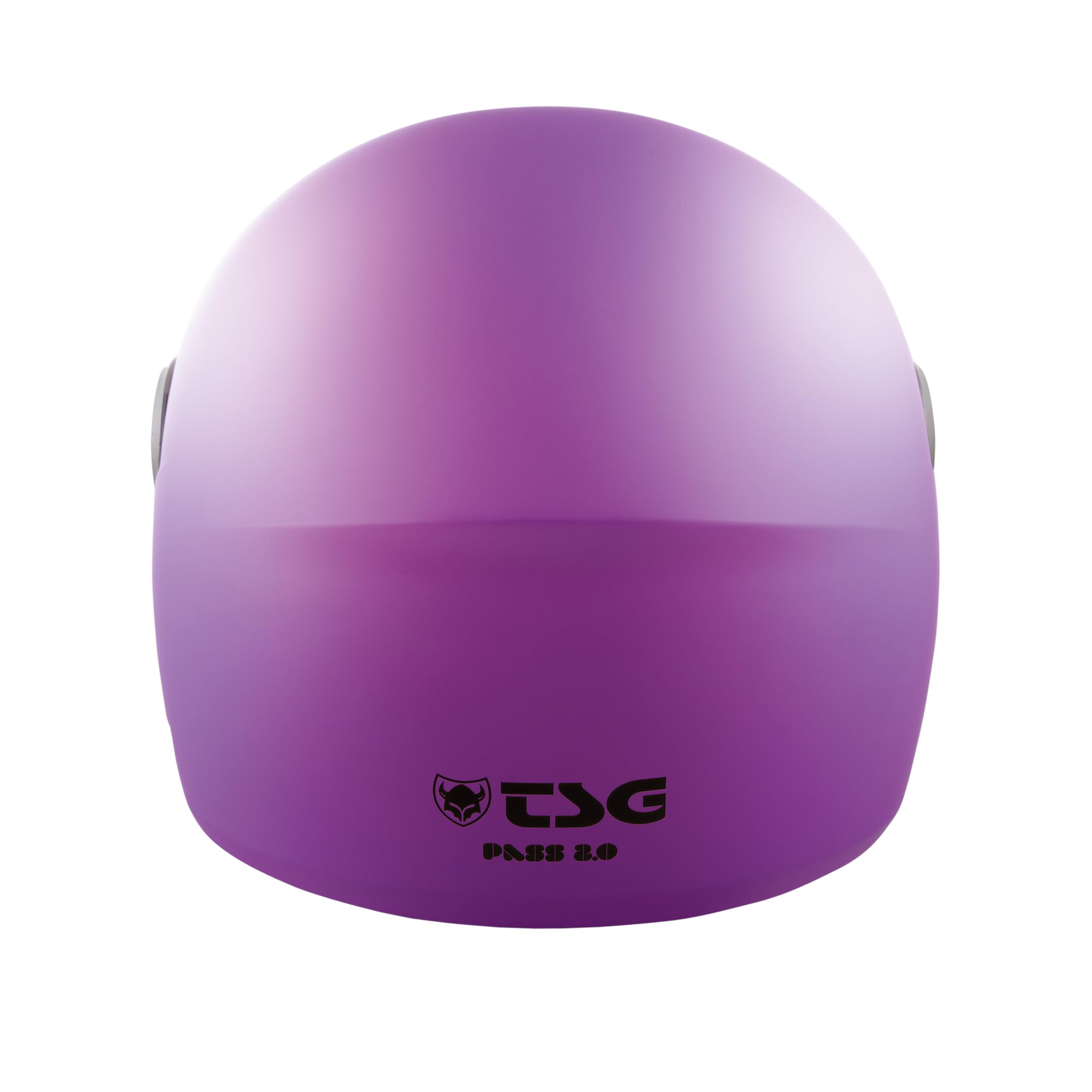 TSG Schutzausrüstung - Helm Pass 2.0 Solid - (+Bonus Visier) Satin Royal Liac S
