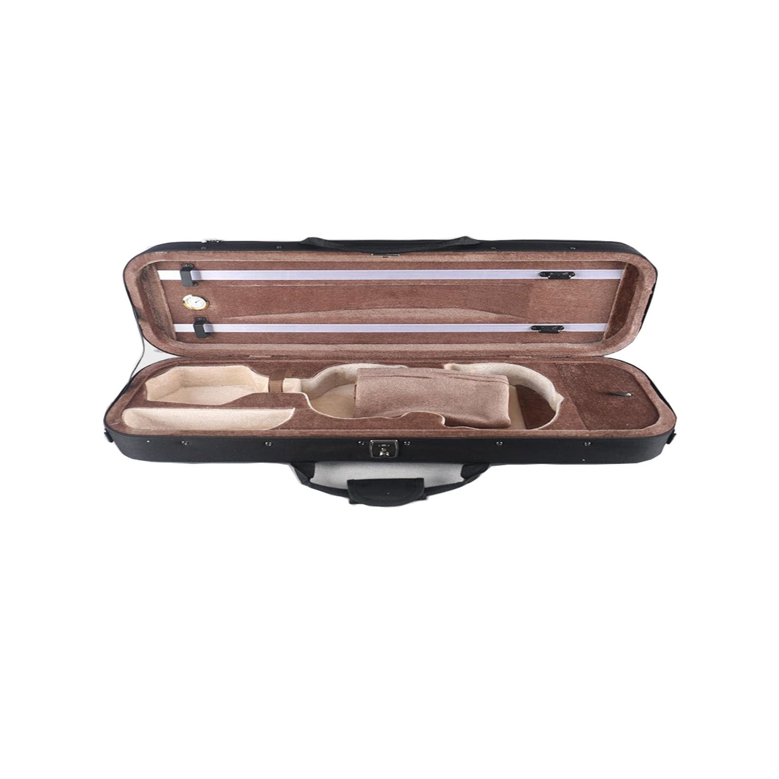 Custodia for violino, zaino retrò leggero e resistente alla compressione con lucchetto - Tela, for violini da 1/8 a 4/4, diverse misure disponibili(1/8)
