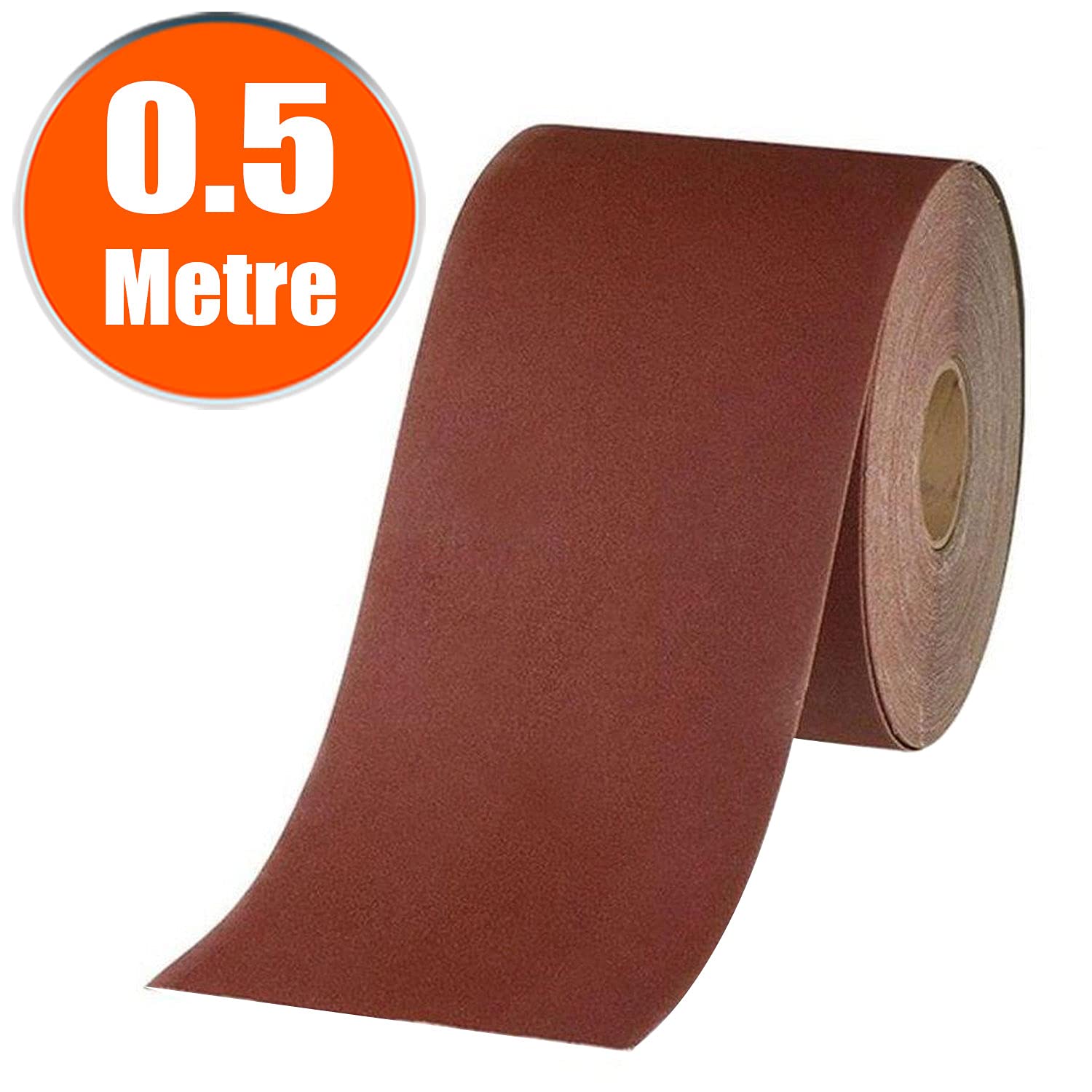 Badem10 Bant Rulo Zımpara Ahşap Metal Zımparası 120 Kum 1 metre