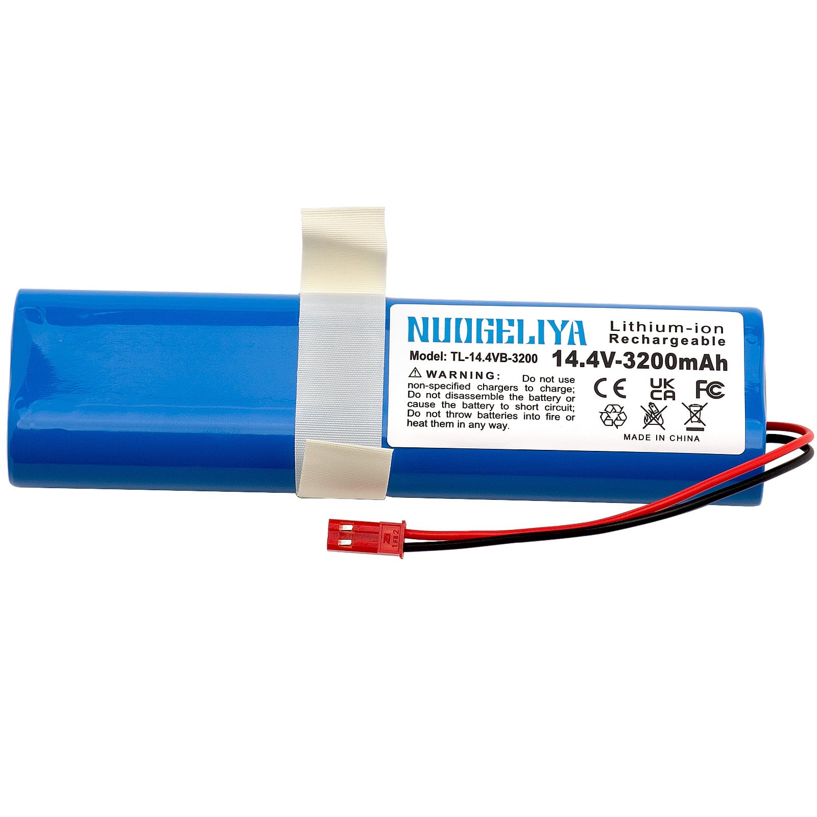 Akumulator zamienny do odkurzacza Medion MD 18500, 18501, 18600, Home Cleaner Home Cleaner robot domowy 14,4 V 3200 mAh Li-Ion