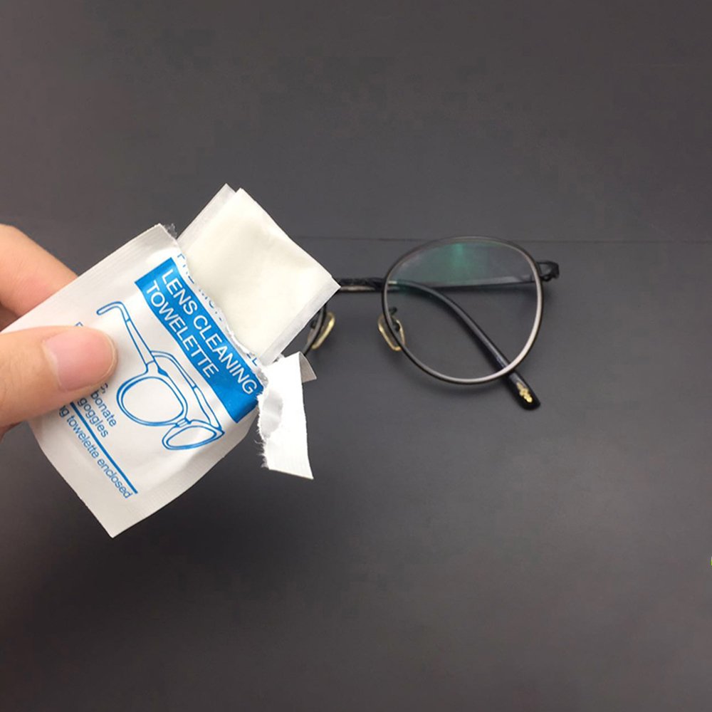 Buy VANKER 30pcs/Pack PreMoistened Lens Scent Cleaning Towelette 30