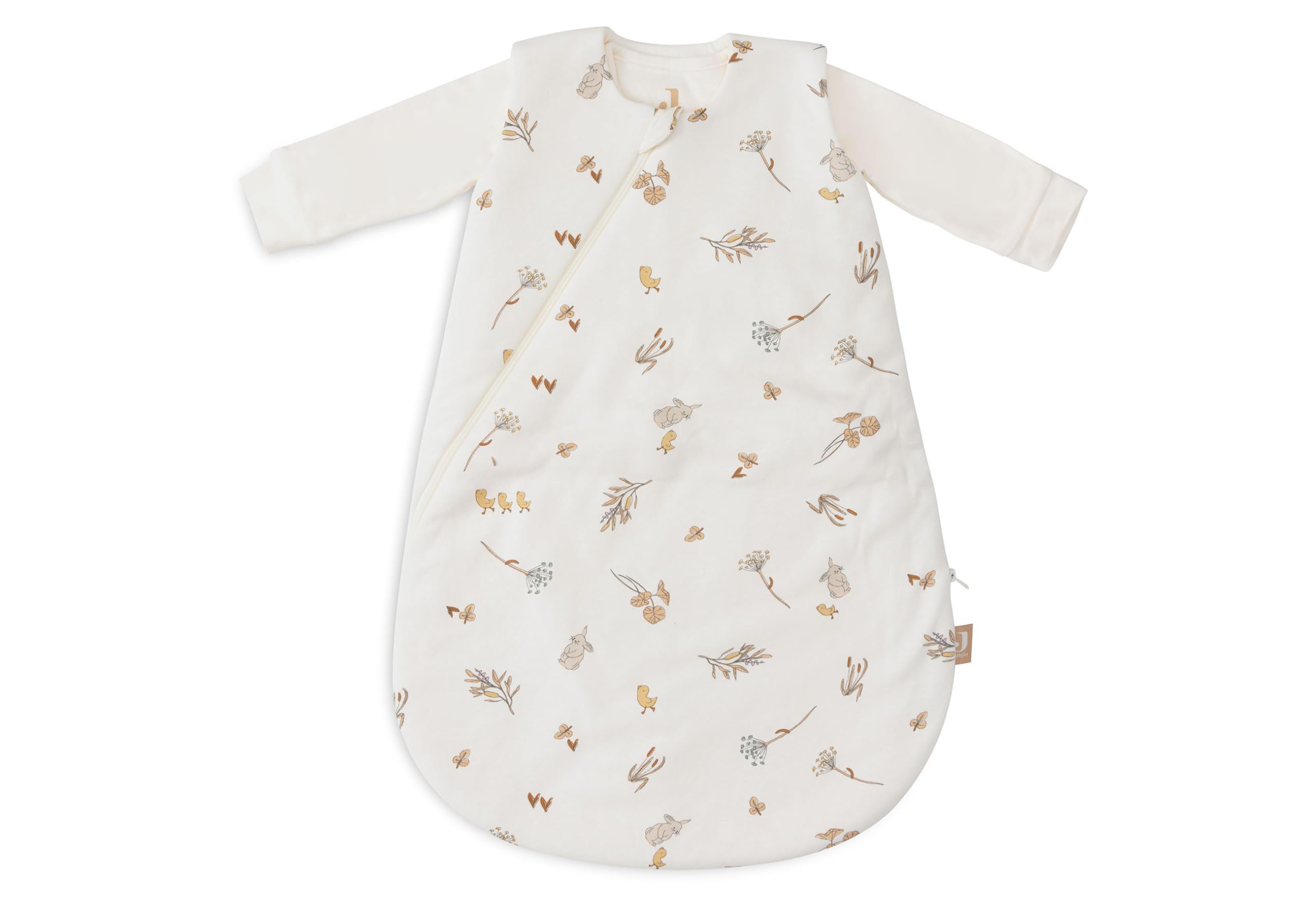 Jollein Ganzjahres Schlafsack Baby - Riverside - 60 cm - Baumwolle, Polyester - 0.5 bis 3.5 Tog - Schlafsack Baby Sommer & Winter