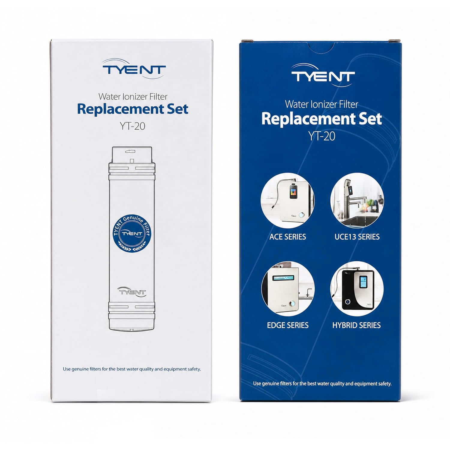 tyent agua ionizador filtro conjuntos