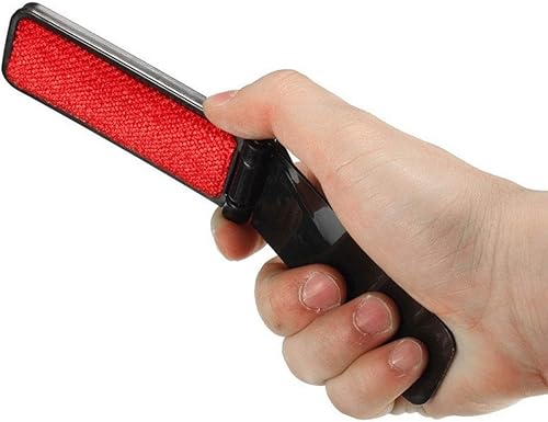 Miniatura 9 de Mini cepillo portátil plegable para pelusas para viajes, bolsa de viaje para eliminar el pelo de las mascotas, herramienta de limpieza de pelusa de