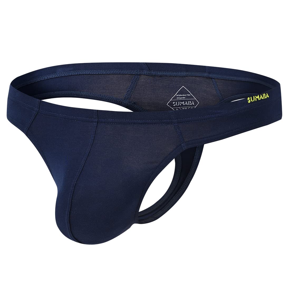 Men's Thongs Underwear Sexy Low Rise G-String T-Back Pouch Lightweight Bikini