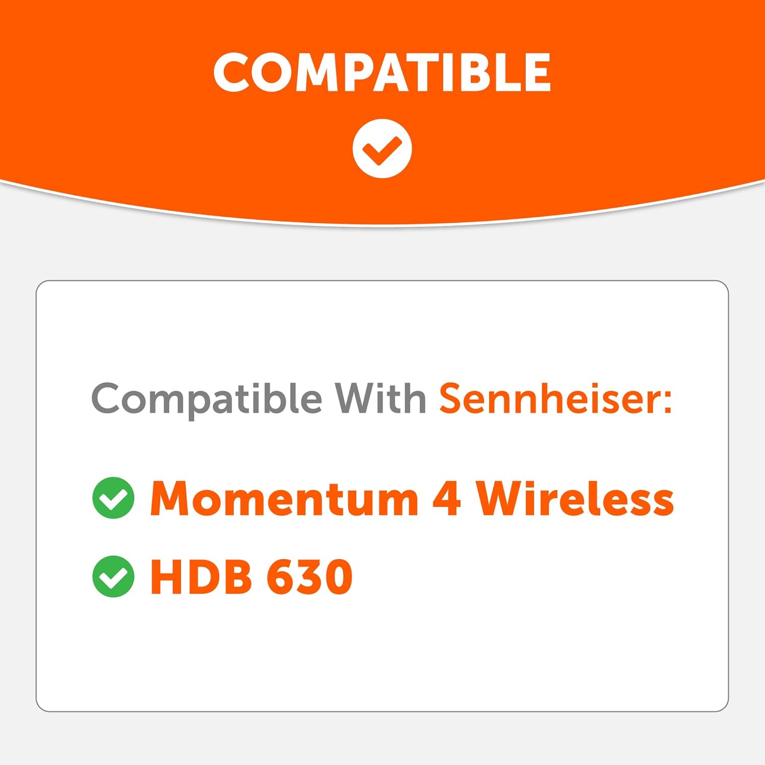 WC PadZ Momentum 4 - Upgraded Replacement Earpads for Sennheiser Momentum 4 & HDB 630 by Wicked Cushions | Enhanced Comfort & Sound Isolation | Black - Image 2