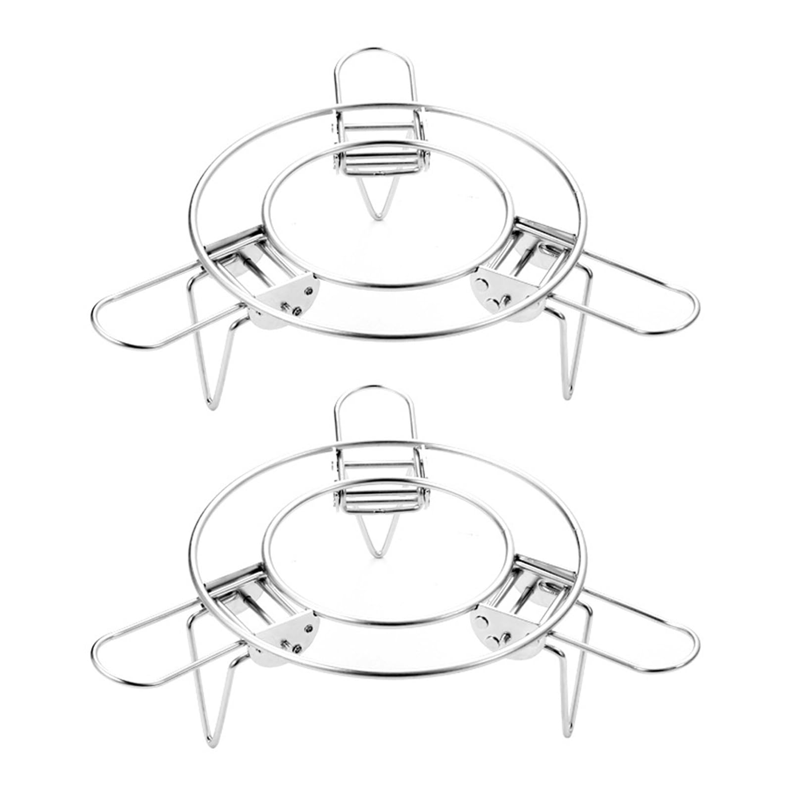 Kalttoy Space Saving Foldable Shelf Expandable Stand Functional Steamers Shelf for Family Kitchens and Camping Outdoor Picnics Steamers