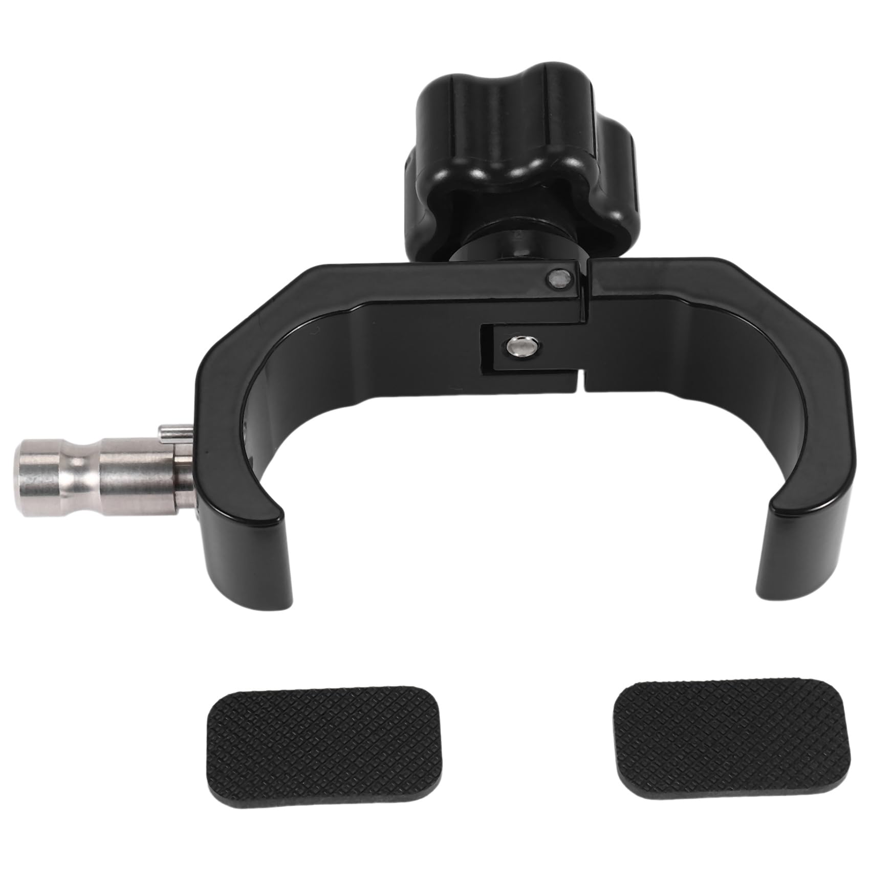 Littimoon GPS Range Pole Cradle Bracket for Trimble Handheld Open Data Collector with Compass Quick Release Pole Clamp