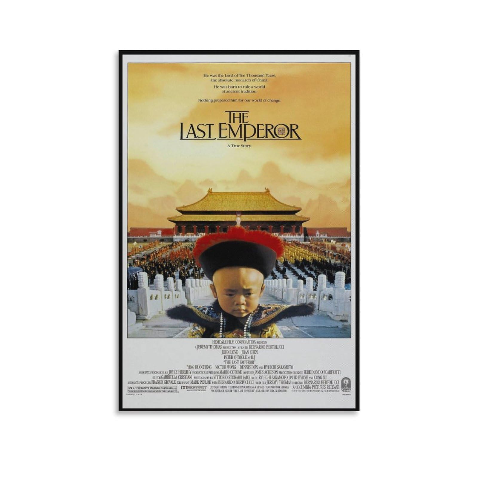 Amazon.co.jp: ラストエンペラー（1987） 映画ポスター プリント