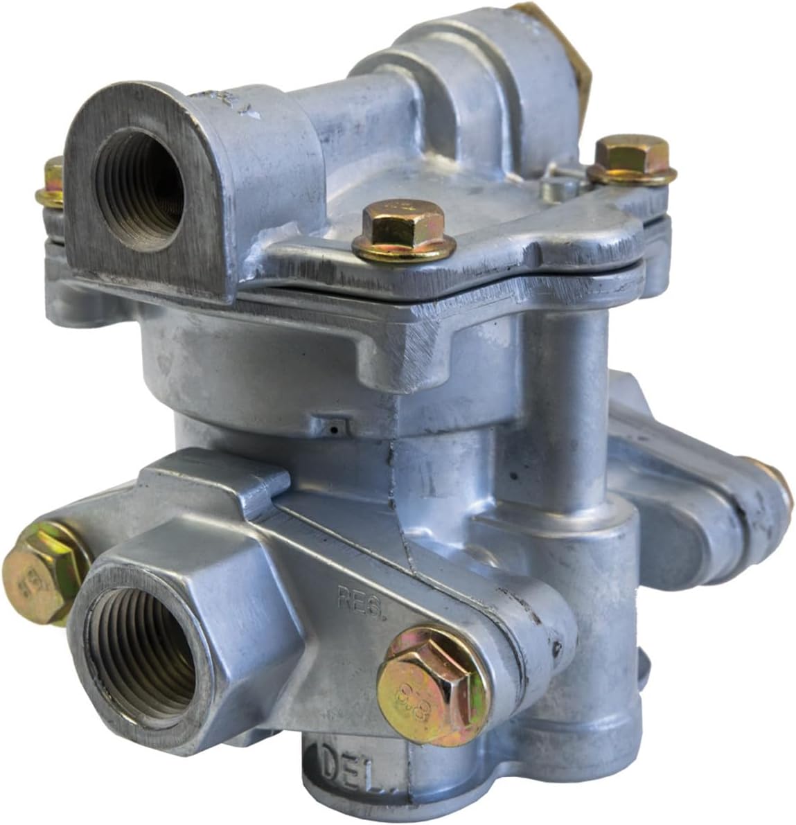 Tectran Trailer Spring Brake Valve Model SC1 | Aligned with Reservoir Ports | Replaces 110171